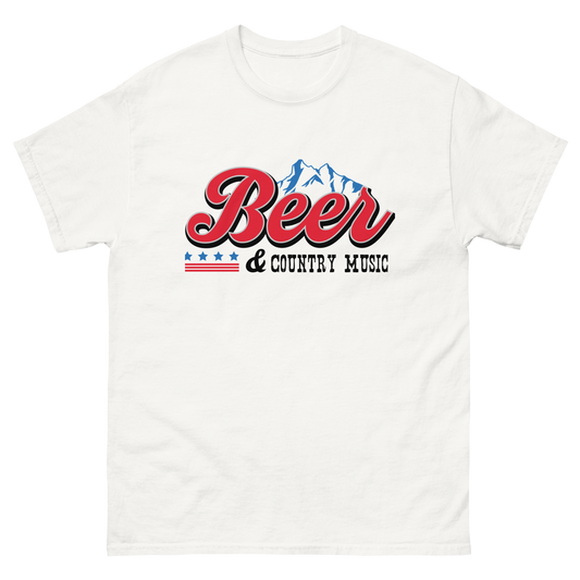 BEER & COUNTRY MUSIC TEE