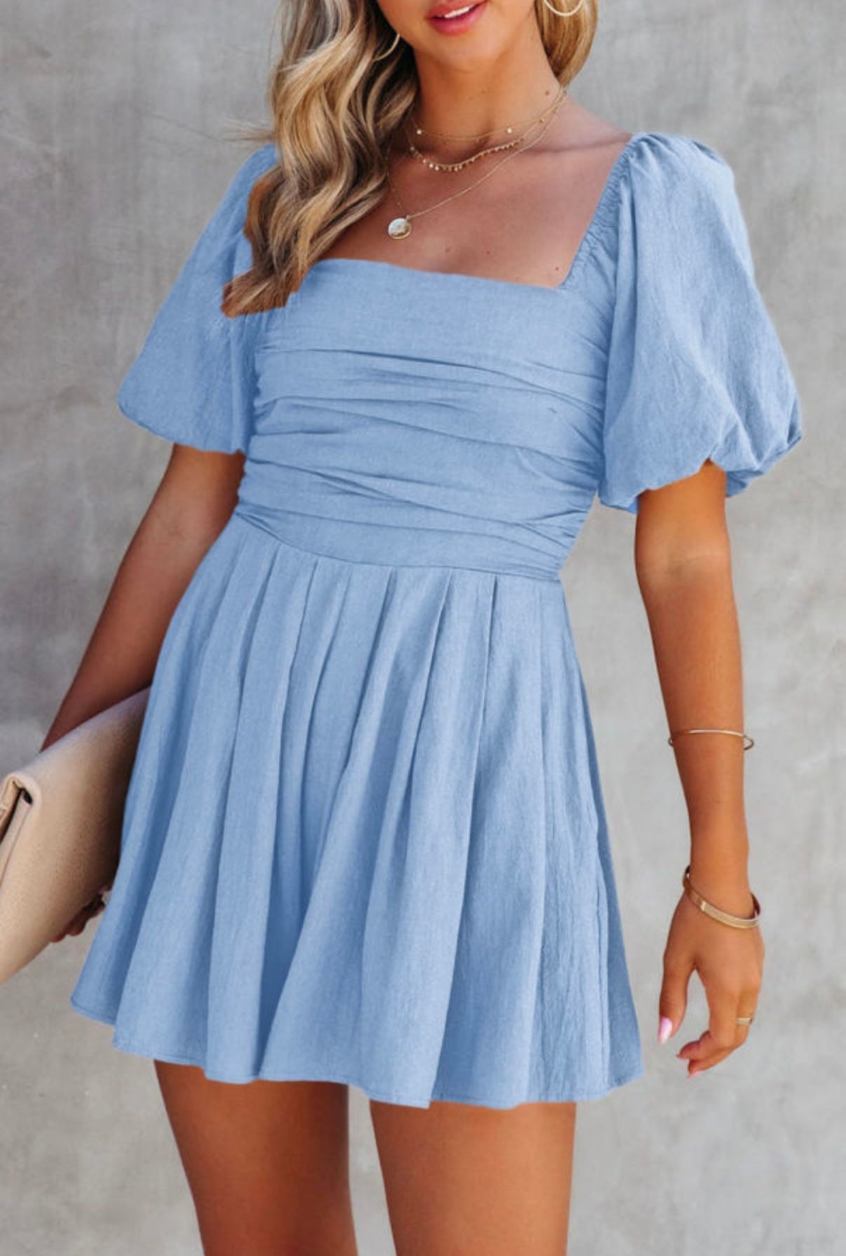 BLUEBELL FLARE ROMPER