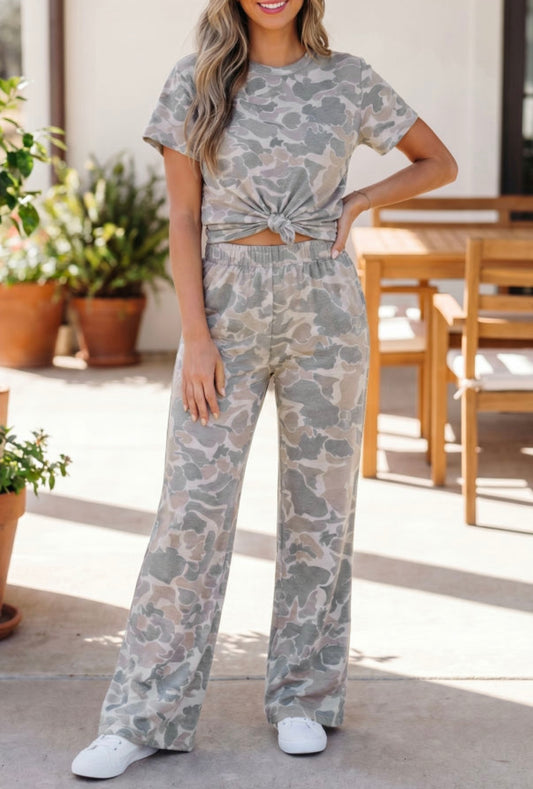 CLOUD CAMO LOUNGE SET