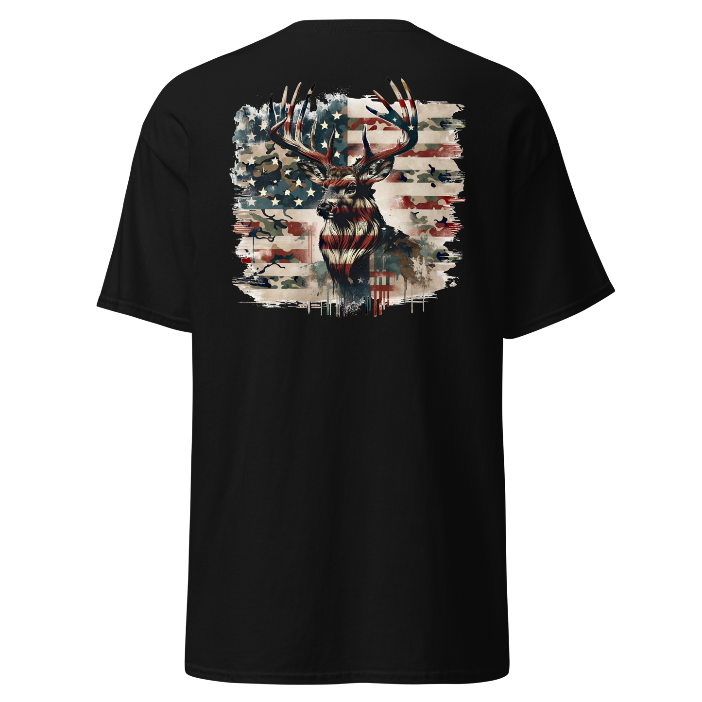 PATRIOTIC BUCK TEE